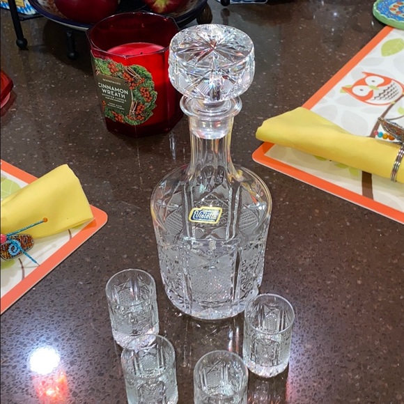 violetta poland Other - vintage decanter and shot glasses made in Poland